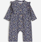 تصویر سرهمي H&m سرمه ای گلگلي کد:1013 