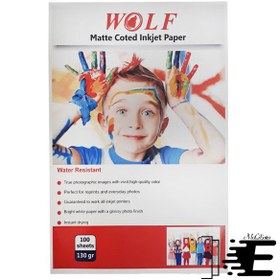 تصویر کاغذ کتد 130 گرم A3 ولف 