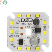 تصویر چیپ 12 وات برق مستقیم مربعی خازن دار مارک CCC DOB 12 WAT
