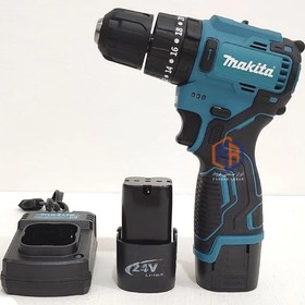 تصویر دریل شارژی ماکیتا 24 ولت براشلس مدل Makita.Brushless-24V 