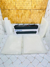 تصویر کیسه پلاستیک 12عددی - 35 * 25 Plastic Vacuum
