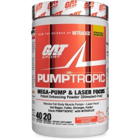 تصویر Pumptropic Stim-Free Pre-Workout GAT پمپتروپیک استیم فری گت 