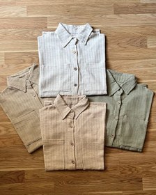 تصویر شومیز راه راه آوا 