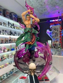 تصویر فیگور زورو ایستاده بزرگ از One-Piece:Roronoa Zoro چراغدار 