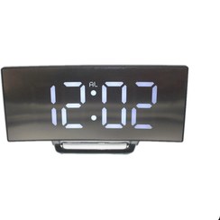 تصویر ساعت دیجیتال آینه ای NA-6091 LED MIRROR CLOCK NA-6091