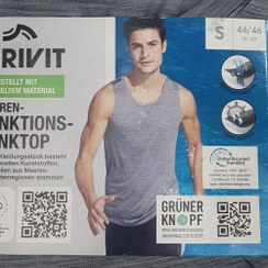 تصویر تاپ ورزشی مردانه بند پهن کریویت کد va949 