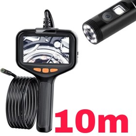 تصویر دوربین شلنگی اندوسکوپی 2دوربینه 10متری 