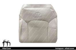 تصویر روکش صندلی تویوتا یاریس 2025 چرم کرم 