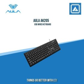 تصویر کیبورد سیم دار آئولا مدل AK205 