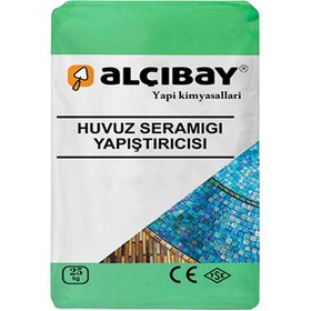 تصویر چسب کاشی مخصوص استخری آلچیبای ا Tile Adhesive ALCIBAY Tile Adhesive ALCIBAY