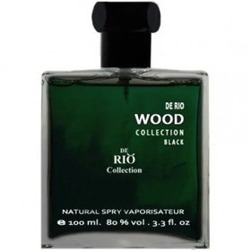 تصویر ادو پرفیوم وود مشکی مردانه ریو کالکشن مدل Wood حجم 100ml 