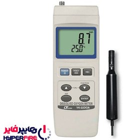 تصویر اکسیژن سنج لوترون مدل YK-22DOA Lutron oxygen meter model YK-22DOA