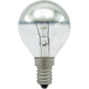 تصویر لامپ رشته ای 220 ولت 40 وات سر جیوه ای TUNGSRAM E14 TUNGSRAM E14 220V 40W Mercury Head Incandescent Lamp