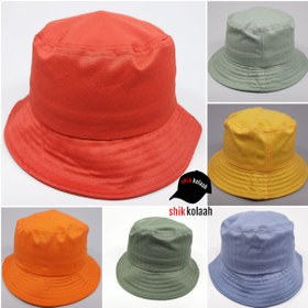 تصویر کلاه باکت رنگی - کد 4204 
