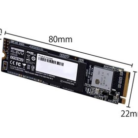 تصویر حافظه اینترنال SSD ظرفیت 256 گیگابایت کلو مدل CRAS C710 