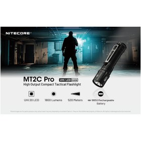 تصویر چراغ قوه دستی نایت کر مدل MT2C PRO 