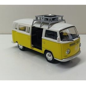 تصویر مدل خودرو مینی بوس 1:40 VOLKSWAGEN VAN SAMBA فلزی اورجینال Maisto 
