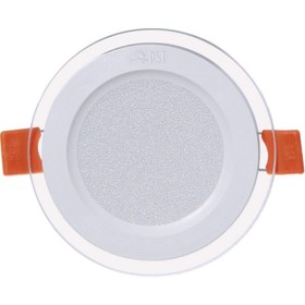 تصویر چراغ پنلی پارس شعاع توس مدل گلاریس ۹ وات مهتابی 