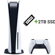 تصویر کنسول بازی سونی PS5 استاندارد | به همراه هارد اس اس دی 2 ترابایت ا Playstation 5 drive Editoin + 2TB SSD Playstation 5 drive Editoin + 2TB SSD