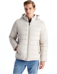 تصویر کت شلوار مردانه با کلاه و الگوی استاندارد - ال سی وایکیکی - LC Waikiki -- 868511530- اورجینال 