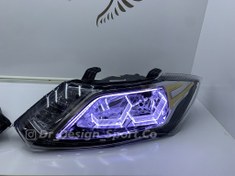 تصویر چراغ جلو اسپرت سایپا مدل هگزا بسته دو عددی 