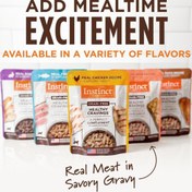 تصویر پوچ طبیعی متنوع گربه بالغ برند اینستینکت آمریکا Instinct Healthy Cravings Natural Wet Cat Food Topper, Grain Free Recipe - Variety