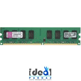 تصویر رم دسکتاپ کینگستون 2 گیگابایت RAM KINGSTON DDR2 800 2GB 