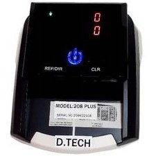 تصویر تشخیص اصالت اسکناس دیتک مدل 208plus ا D.tech 208Plus Money Counter D.tech 208Plus Money Counter