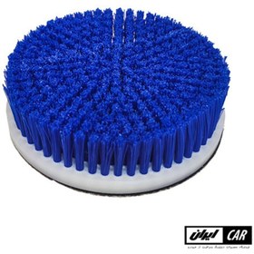 تصویر برس گرد صفرشویی چسبی خودرو مدل 4x4 Car detailing round brush 