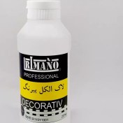 تصویر لاک‌الکل ریما لاک الکل ریمانو حجم 237 میل محصولی بر پایه الکل جهت پوشش و محافظت از اثر هنری در برابر گرد و غبار مناسب برای پوشش دهی و جلوگیری از اکسیداسیون ورق طلا