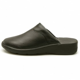 تصویر دمپایی مردانه مدل A25 - مشکی - 43 