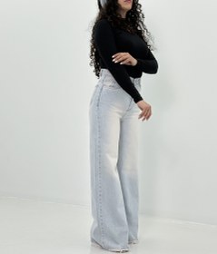 تصویر شلوار جین فلر بگ 