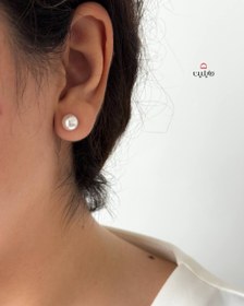 تصویر پیرسینگ گوش مروارید 