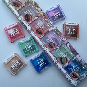 تصویر سایه انگشتی رنگارنگ 