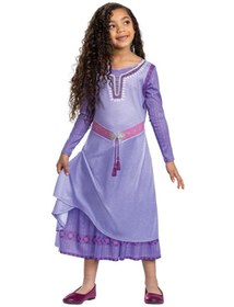 تصویر لباس مجلسی فانتزی دخترانه Asha Wish Deluxe برند disguise Asha Wish Deluxe Girls Fancy Dress-Up Costume