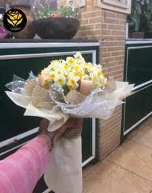 تصویر دسته گل نرگس کد 263 