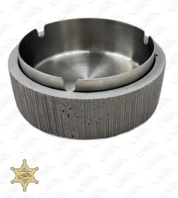 تصویر زیر سیگاری طرح بتن-Stone Ashtray 