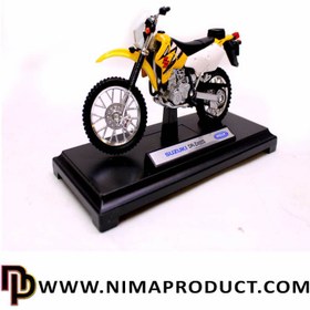 تصویر ماکت موتور سیکلت سوزوکی مدل DR-Z400S برند ویلی مقیاس ۱:۱۸ 