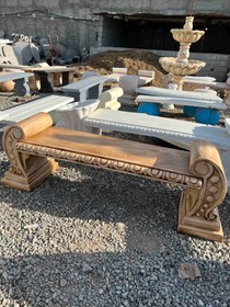 تصویر نیمکت بتنی مدل حلزونی Nimkat2222