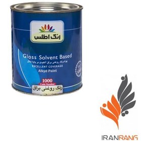 تصویر رنگ روغنی براق آبی نفتی اطلس کوارت کد165 