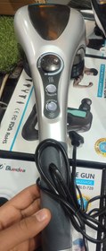 تصویر ماساژر برقی حرارتی - خاکستری Thermal electric massager