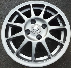 تصویر رینگ فابریک سایز (۱۰۸×۴) ۱۵ مدل ۱۱ پر دودی(اروند) Original wheel size 15"(4×108) Arvand