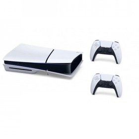 تصویر پلی استیشن 5 اسلیم با درایو باندل دو دسته - Playstation 5 Slim With Drive and Two Controller 