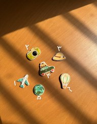 تصویر مگنت و پیکسل سرامیکی دستساز - ۳ 