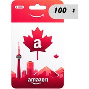 تصویر گیفت کارت آمازون کانادا - اعتبار: 100 دلار 