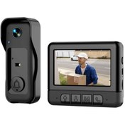 تصویر زنگ درب تصویری هوشمند با نمایشگر 4.3 اینچی اصلی 