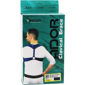 تصویر قوزبند اداری کلاویکال آدور سایز Ador Neoprene Office Posture Aid size S