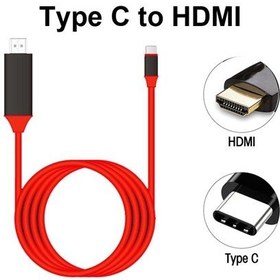 تصویر USB-C to HDMI HDTV Cable – 2m 