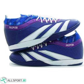 تصویر کفش فوتسال آدیداس پردیتور Adidas Predator Purple White 