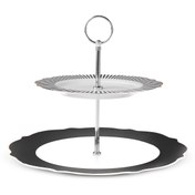 تصویر شیرینی خوری دو طبقه کاراجا New Romantic مشکی 